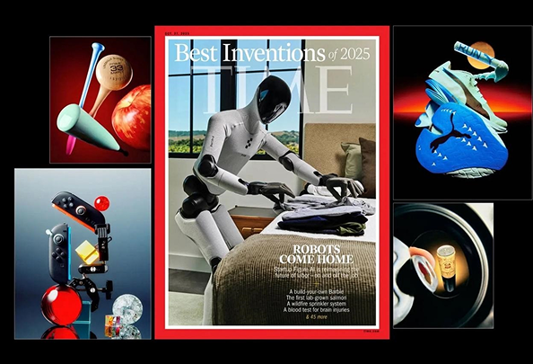Acemate by OneRobotics selected into TIME's 2025 best inventions list, the only global representative in sports robots
