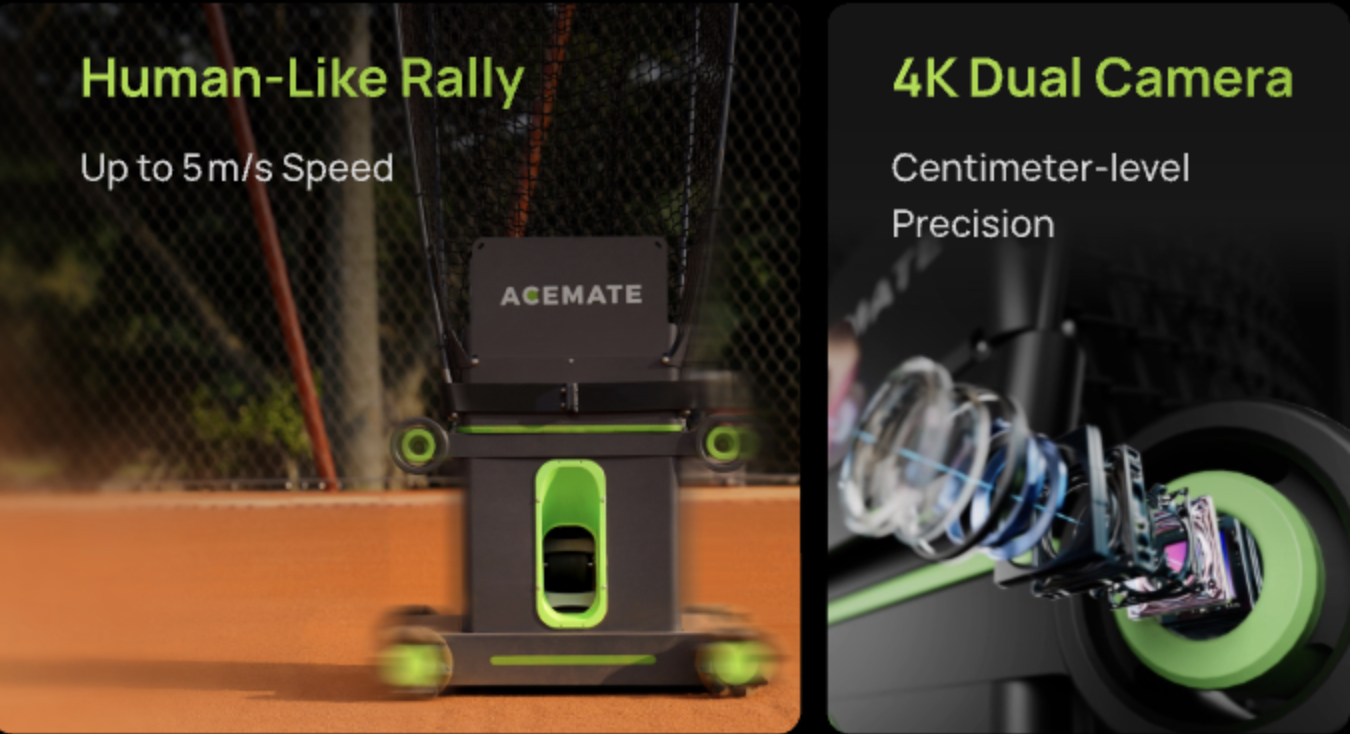 OneRobotics defines a new height for embodied intelligence: the first "human-robot competition level" AI tennis robot Shockingly hits the market! The million-level crowdfunding leads the sports robot track!